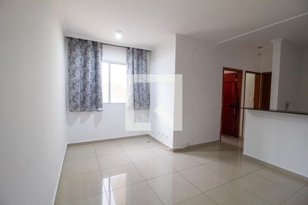 Sala de apartamento para alugar com 2 quartos, 46m² em Conjunto Habitacional Júlio de Mesquita Filho, Sorocaba