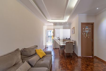 Sala de casa de condomínio à venda com 3 quartos, 75m² em Copacabana, Belo Horizonte