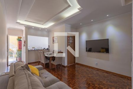 Sala de casa de condomínio à venda com 3 quartos, 75m² em Copacabana, Belo Horizonte