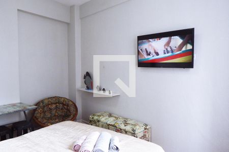 Sala/Quarto de kitnet/studio para alugar com 1 quarto, 40m² em Centro, São Vicente