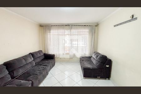 Sala de casa à venda com 3 quartos, 125m² em Vila Scarpelli, Santo André