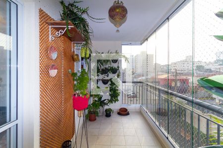 Varanda gourmet de apartamento para alugar com 3 quartos, 94m² em Vila Santa Clara, São Paulo