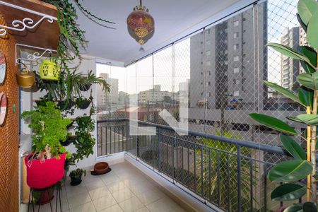 Varanda gourmet de apartamento à venda com 3 quartos, 94m² em Vila Santa Clara, São Paulo