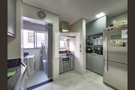 Cozinha - Área de Serviço de apartamento à venda com 2 quartos, 70m² em Serra, Belo Horizonte