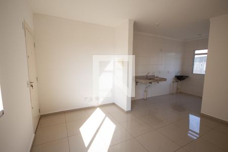 Sala de apartamento para alugar com 2 quartos, 42m² em Antonio Marincek, Ribeirão Preto