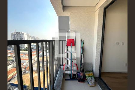 Varanda Sala de apartamento à venda com 1 quarto, 29m² em São Judas, São Paulo