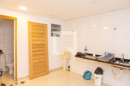 Sala/Cozinha/Área de Serviço de apartamento à venda com 1 quarto, 30m² em Vila Pierina, São Paulo