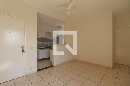 Sala de apartamento para alugar com 2 quartos, 45m² em Ipiranga, Ribeirão Preto