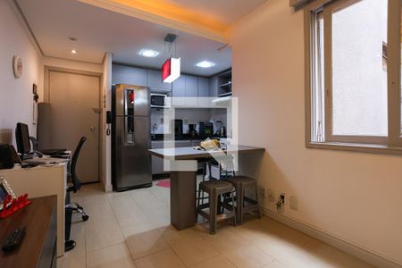 Sala de apartamento para alugar com 1 quarto, 32m² em Centro Histórico, Porto Alegre