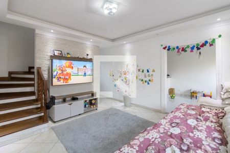 Sala de casa para alugar com 3 quartos, 110m² em Jardim Pinhal, Guarulhos