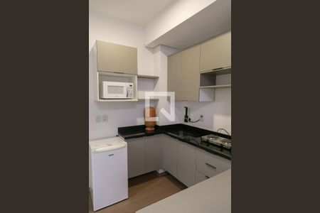 Studio para alugar com 25m², 1 quarto e 1 vaga Studio para alugar com 25m², 1 quarto e 1 vagaCozinha