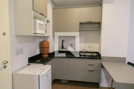 Studio para alugar com 25m², 1 quarto e 1 vaga Studio para alugar com 25m², 1 quarto e 1 vagaCozinha