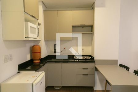 Studio para alugar com 25m², 1 quarto e 1 vaga Studio para alugar com 25m², 1 quarto e 1 vagaCozinha