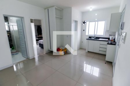 Sala de apartamento para alugar com 2 quartos, 35m² em Parque Monte Alegre, Taboão da Serra