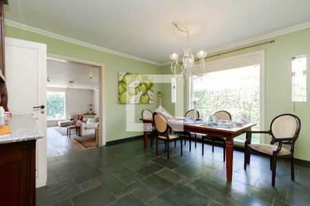 Sala de Jantar de casa à venda com 4 quartos, 600m² em Jardim Petropolis, São Paulo