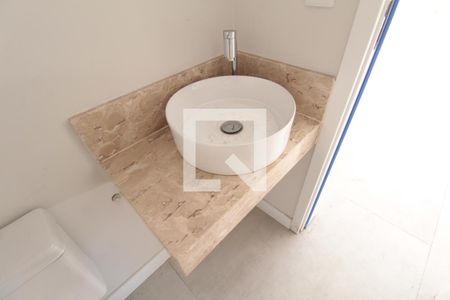 Lavabo da Sala de casa à venda com 3 quartos, 86m² em Santa Amelia, Belo Horizonte