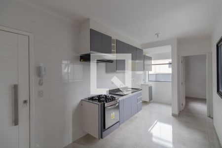 Sala e Cozinha Integrada de apartamento para alugar com 2 quartos, 36m² em Vila Marieta, São Paulo