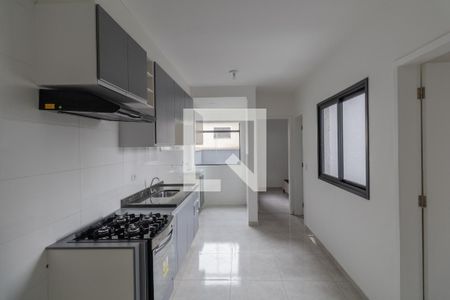 Sala e Cozinha Integrada de apartamento para alugar com 2 quartos, 36m² em Vila Marieta, São Paulo