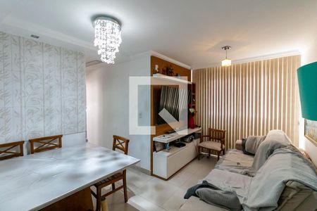 Sala de apartamento à venda com 3 quartos, 79m² em Cinquentenario, Belo Horizonte