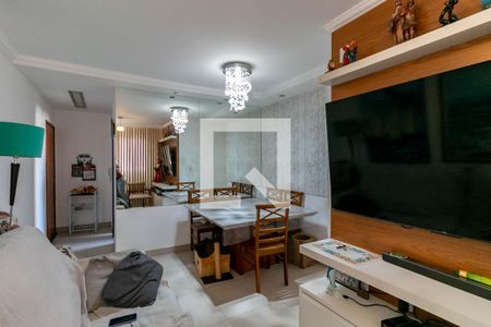 Sala de apartamento à venda com 3 quartos, 79m² em Cinquentenario, Belo Horizonte