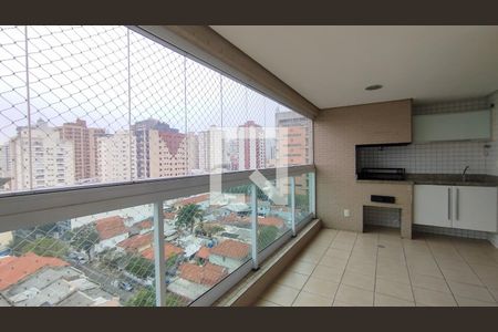 Varanda Gourmet de apartamento para alugar com 3 quartos, 123m² em Santa Paula, São Caetano do Sul