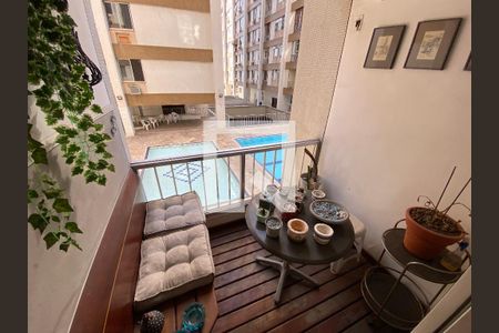 Varanda da Sala de apartamento à venda com 2 quartos, 63m² em Engenho Novo, Rio de Janeiro