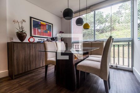 Sala de Jantar de apartamento à venda com 2 quartos, 73m² em Tamboré, Santana de Parnaíba