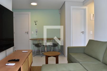 Sala de apartamento para alugar com 2 quartos, 55m² em Boa Vista, Curitiba