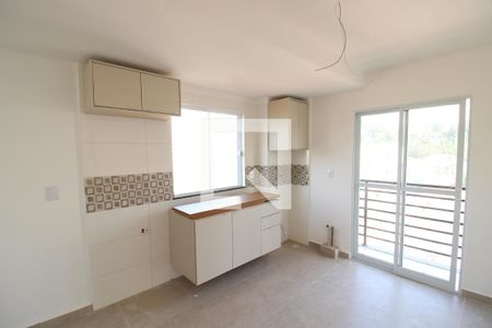 Sala / Cozinha de apartamento à venda com 1 quarto, 42m² em Santana, São Paulo