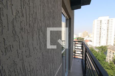 Sala / Cozinha - Varanda de apartamento para alugar com 1 quarto, 42m² em Santana, São Paulo