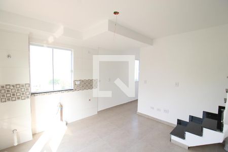 Sala / Cozinha de apartamento para alugar com 1 quarto, 36m² em Santana, São Paulo