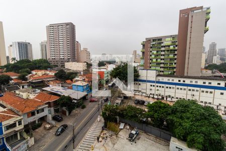 Vista da Varanda de kitnet/studio à venda com 1 quarto, 25m² em Perdizes, São Paulo