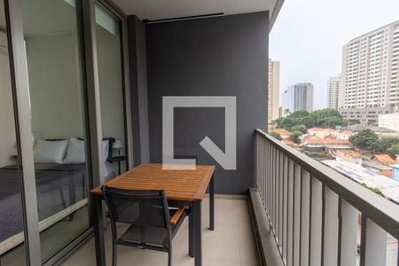 Varanda de kitnet/studio à venda com 1 quarto, 25m² em Perdizes, São Paulo