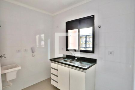 Cozinha de apartamento para alugar com 1 quarto, 35m² em Vila Oratorio, São Paulo