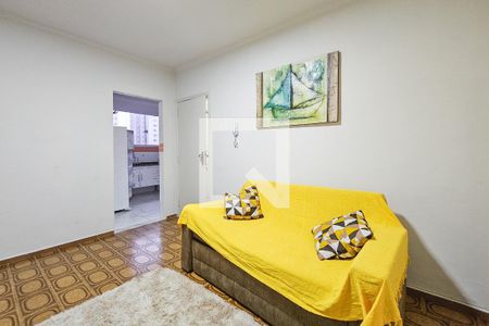 Sala de apartamento para alugar com 2 quartos, 103m² em Vila Julia, Guarujá