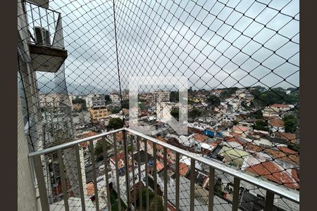 Vista da sala de apartamento à venda com 1 quarto, 45m² em Méier, Rio de Janeiro