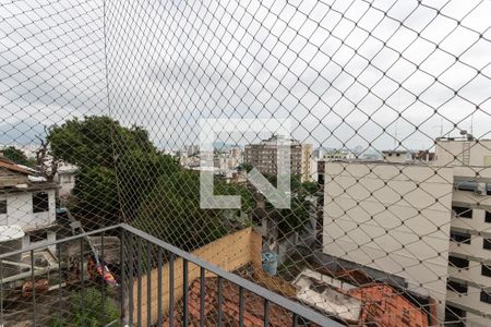 Varanda da Sala de apartamento à venda com 2 quartos, 65m² em Estácio, Rio de Janeiro