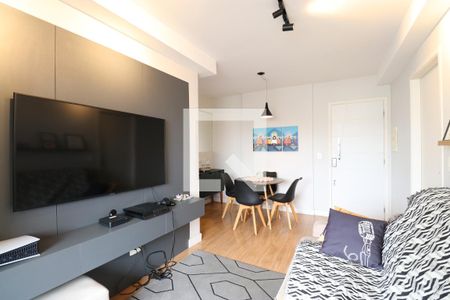 Sala de apartamento à venda com 2 quartos, 59m² em Barra Funda, São Paulo