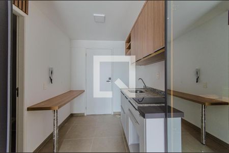 Cozinha de kitnet/studio à venda com 1 quarto, 38m² em Vila Mariana, São Paulo