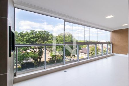 Varanda da Sala de apartamento para alugar com 4 quartos, 159m² em Água Verde, Curitiba