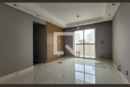 Sala de apartamento à venda com 2 quartos, 62m² em Vila Floresta, Santo André