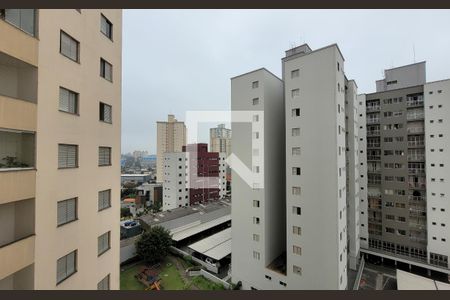 Vista Sala de apartamento à venda com 2 quartos, 62m² em Vila Floresta, Santo André