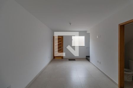 Sala e Cozinha Integrada  de casa de condomínio à venda com 2 quartos, 118m² em Vila São Geraldo, São Paulo