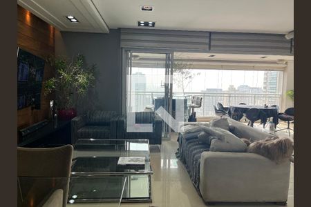 Sala de apartamento à venda com 4 quartos, 206m² em Vila Romana, São Paulo