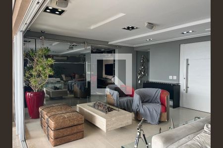 Sala de apartamento à venda com 4 quartos, 206m² em Vila Romana, São Paulo