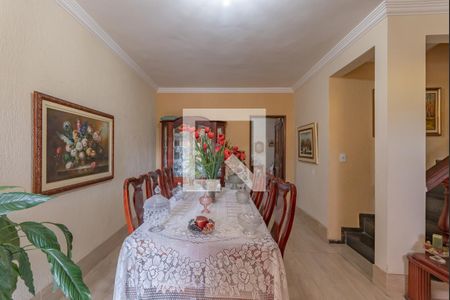 Sala de Jantar de casa à venda com 3 quartos, 120m² em Santa Amélia, Belo Horizonte