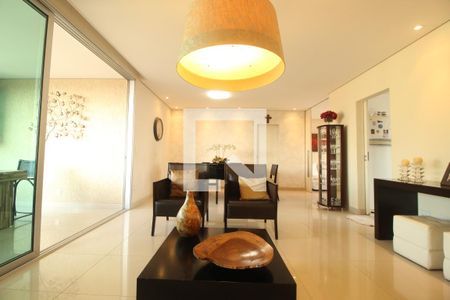 Sala de apartamento à venda com 4 quartos, 186m² em Anchieta, Belo Horizonte