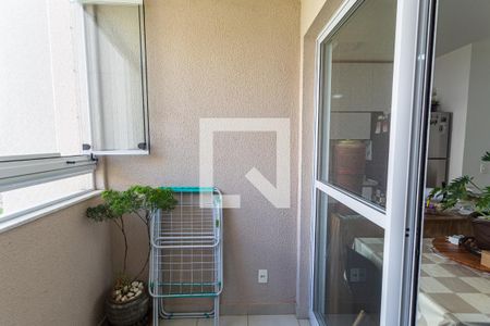 Varanda da Sala de apartamento à venda com 2 quartos, 60m² em Nova Vista, Belo Horizonte