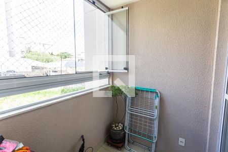 Varanda da Sala de apartamento à venda com 2 quartos, 60m² em Nova Vista, Belo Horizonte