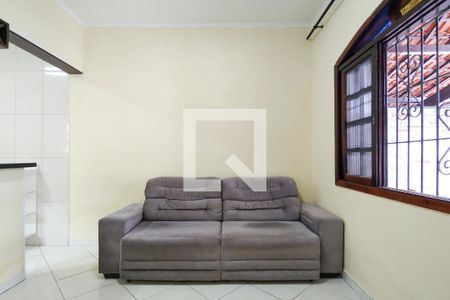 Sala de casa para alugar com 2 quartos, 60m² em Nova Mirim, Praia Grande